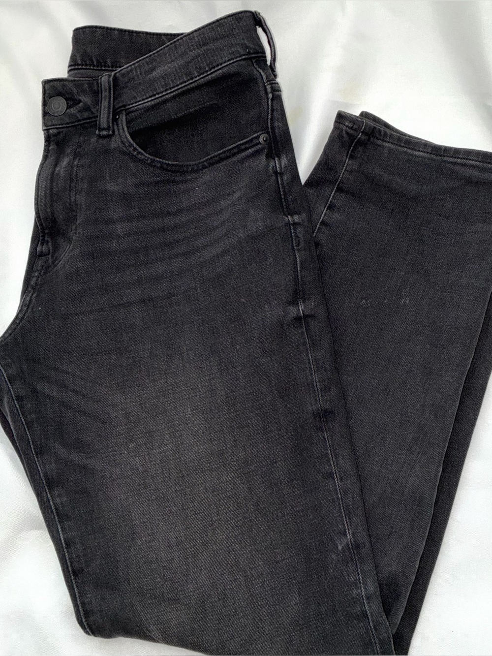H&M black slim mens jeans